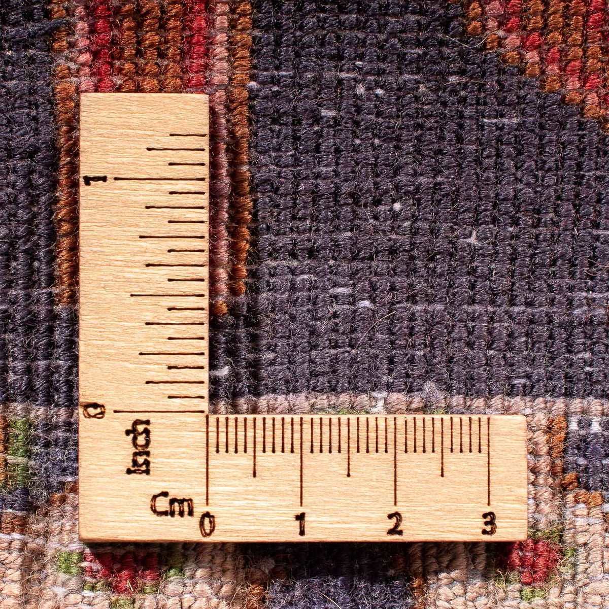 Persisk tæppe - Classic - 81 x 65 cm - mørkeblå