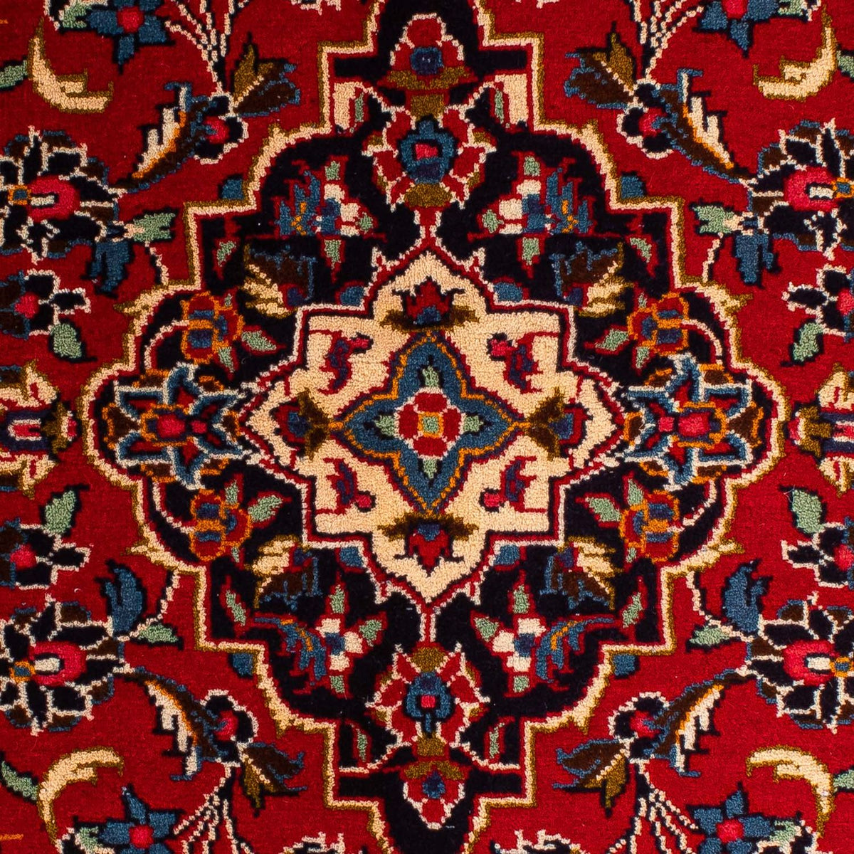 Persisk tæppe - Keshan - 153 x 95 cm - rød