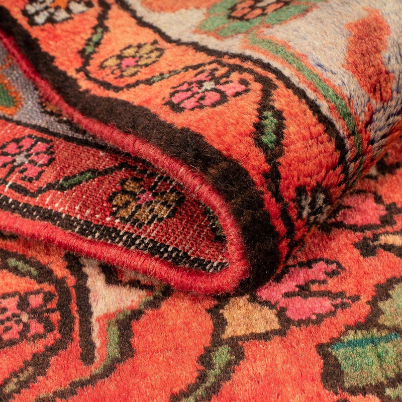 Persisk tæppe - Nomadisk - 124 x 80 cm - lysrød