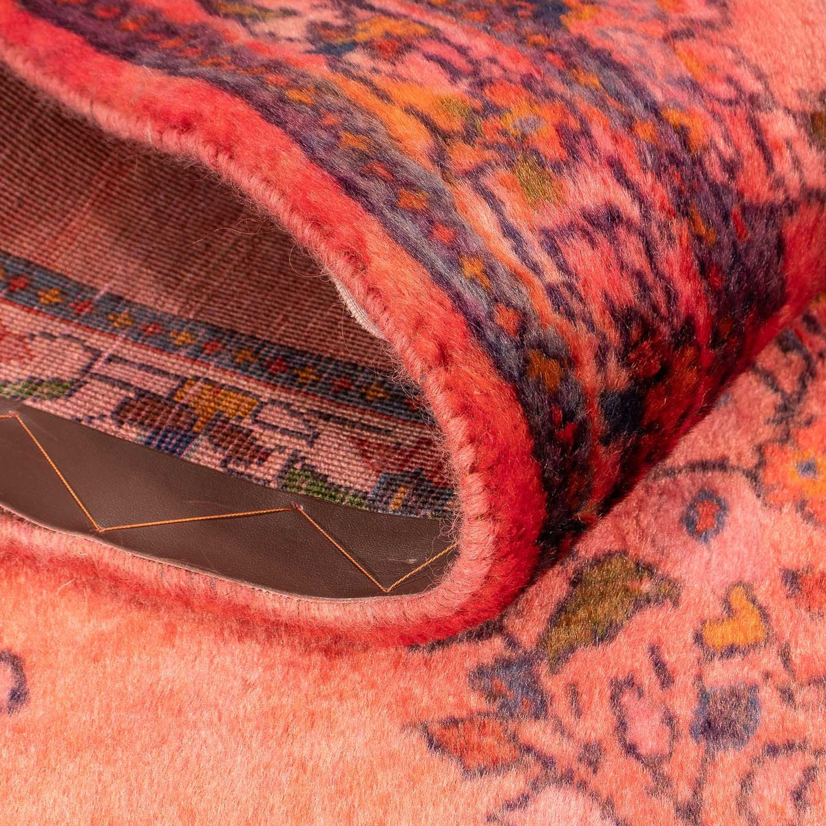 Persisk tæppe - Classic - 148 x 65 cm - mørkerød