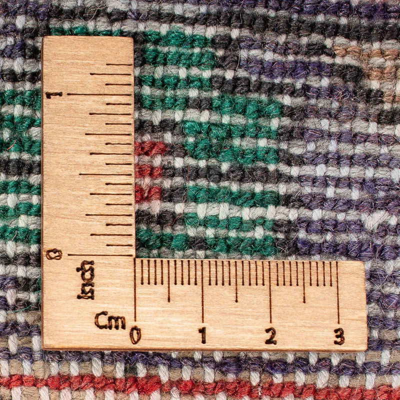 Persisk tæppe - Nomadisk - 177 x 108 cm - mørkerød