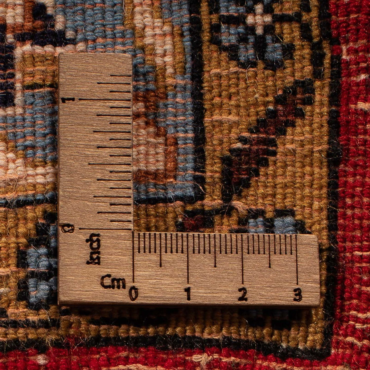 Orientalsk tæppe - Indus - 154 x 103 cm - mørkerød