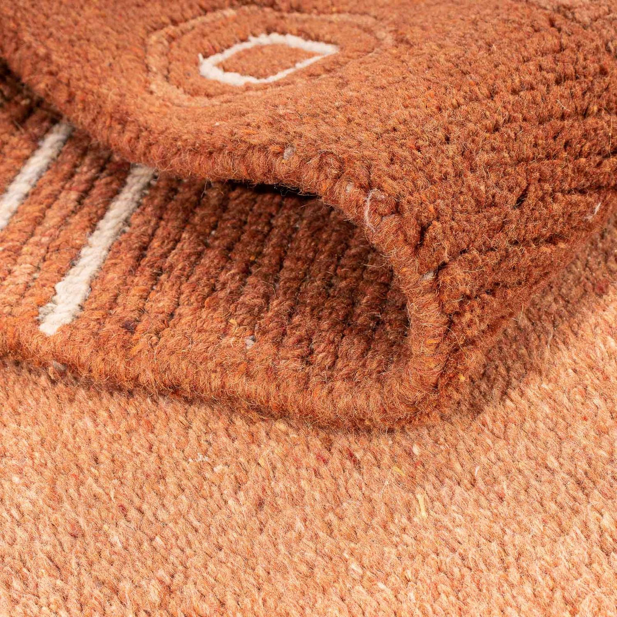 Nepal Tæppe - 156 x 93 cm - brun