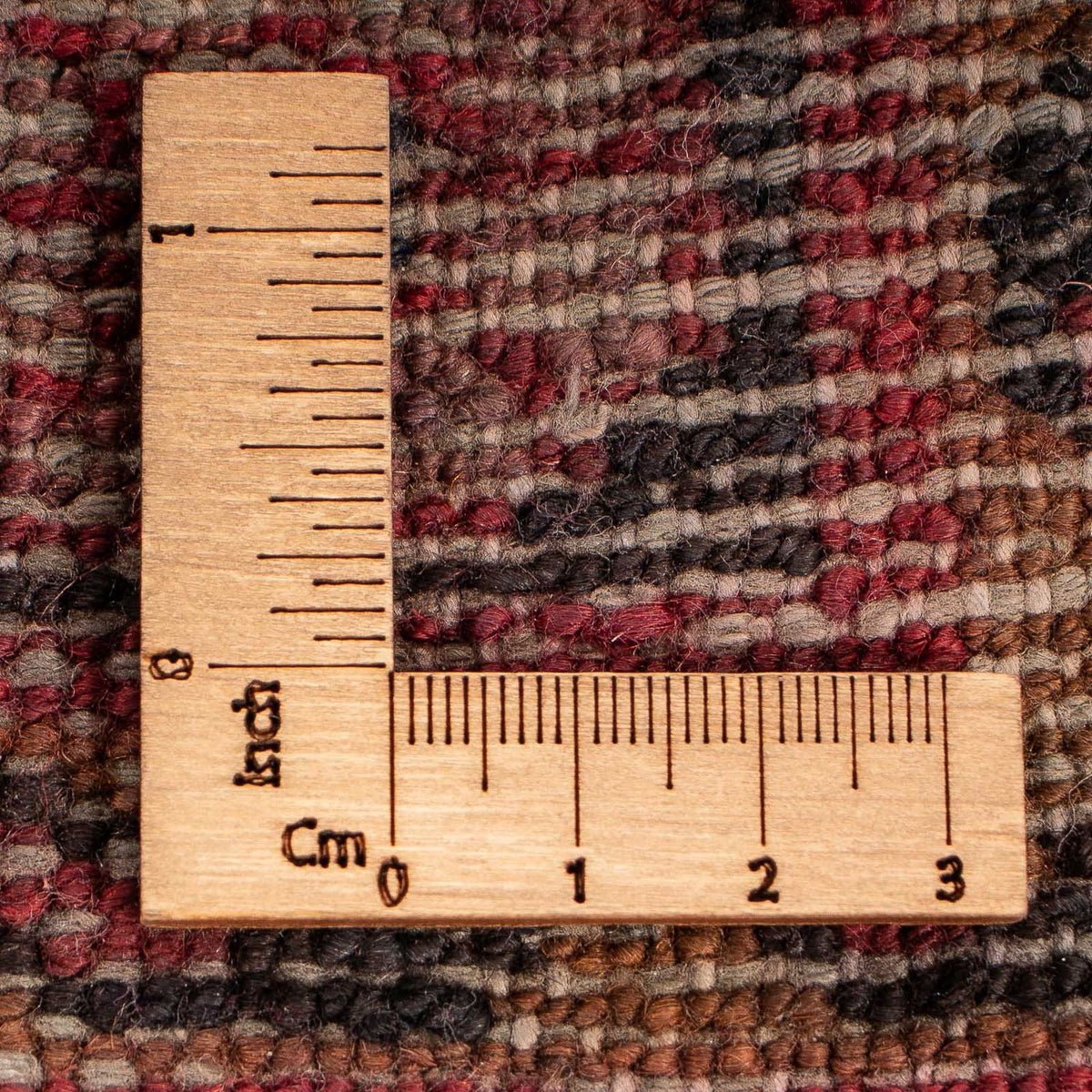 Persisk tæppe - Nomadisk - 160 x 98 cm - mørkerød