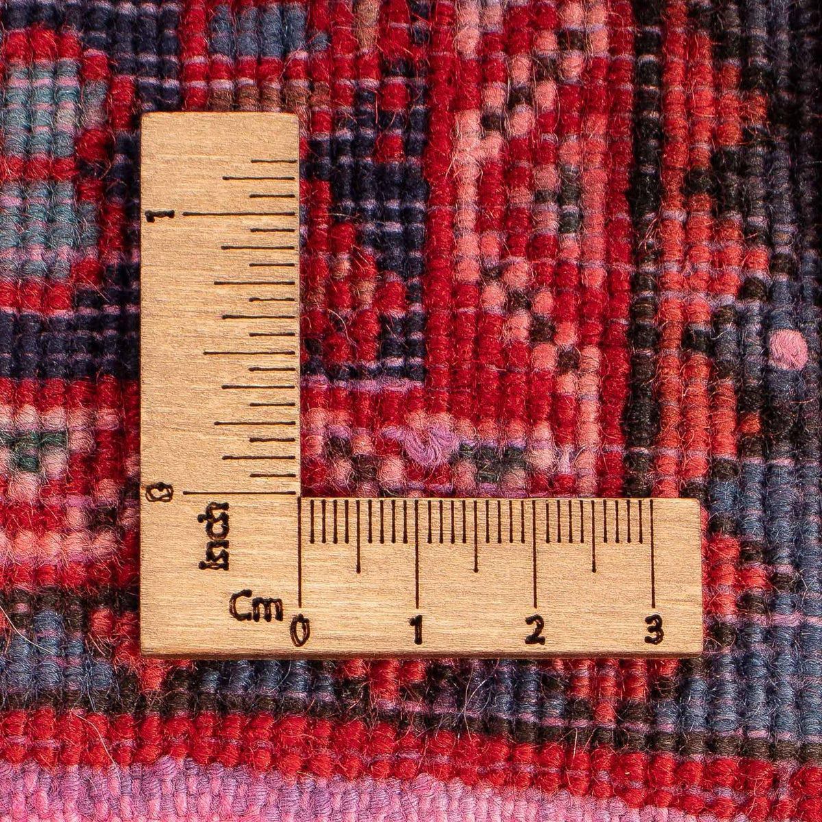 Persisk tæppe - Nomadisk - 155 x 103 cm - lysrød