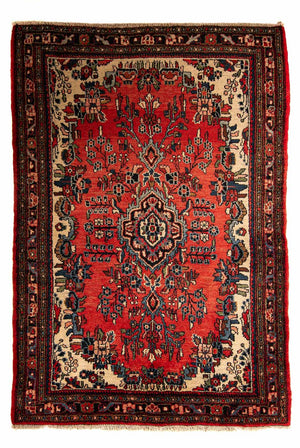 Persisk tæppe - Nomadisk - 205 x 138 cm - rød