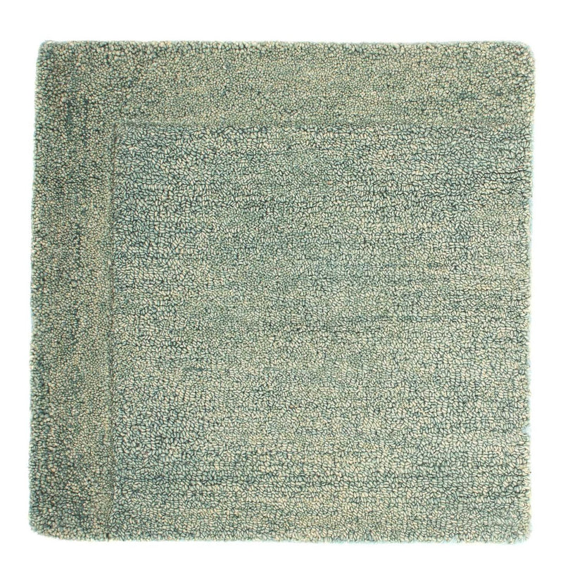 Uldtæppe firkantet  - 47 x 47 cm - grøn