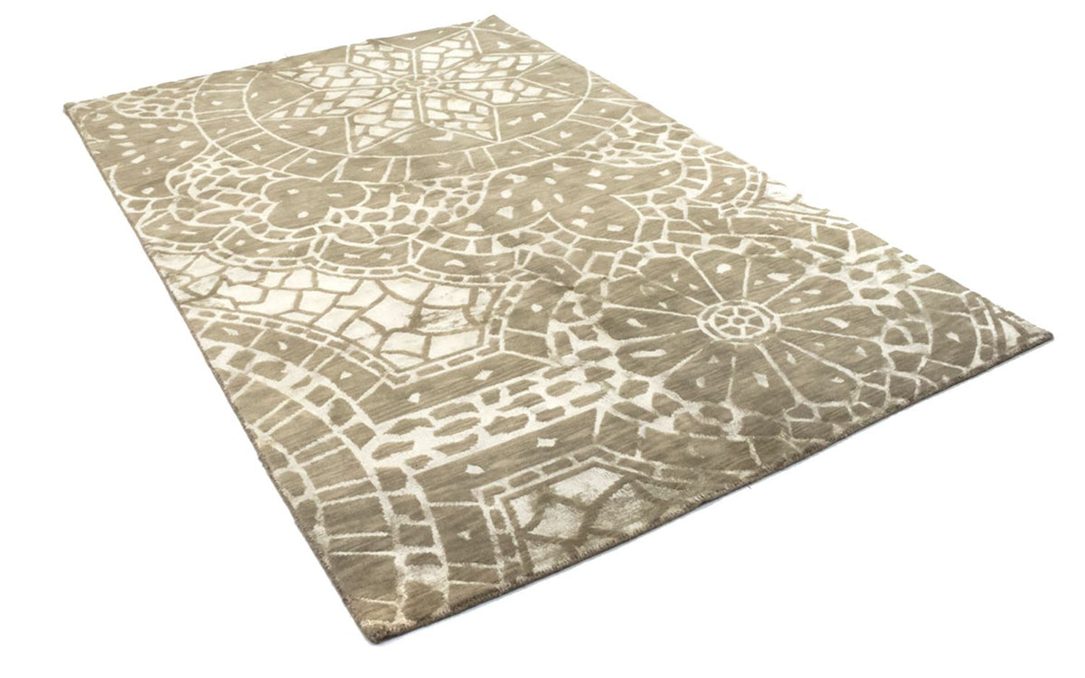 Nepal Tæppe - 236 x 152 cm - brun