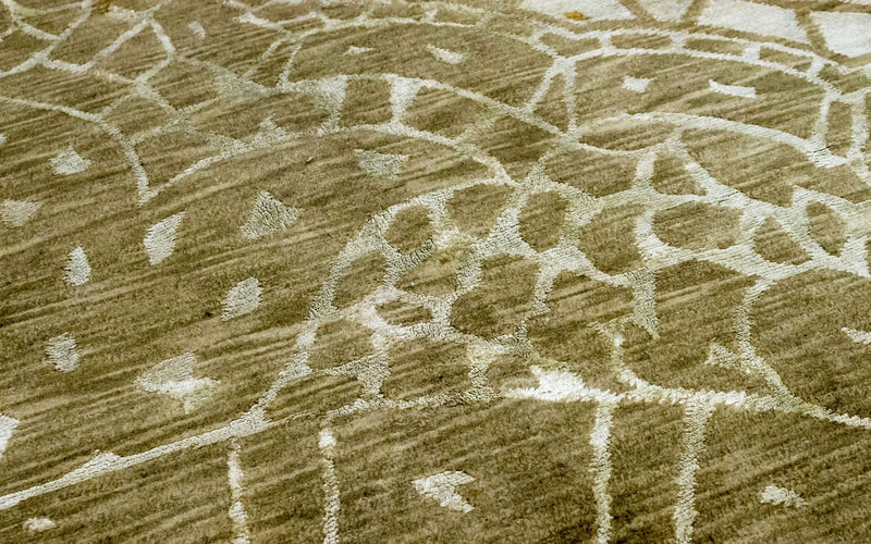 Nepal Tæppe - 236 x 152 cm - brun