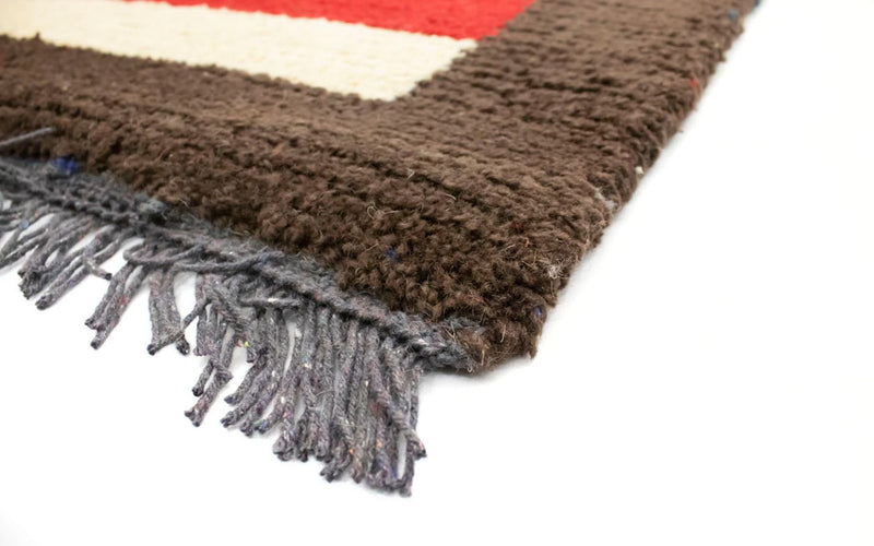 Nepal Tæppe - 140 x 70 cm - flerfarvet