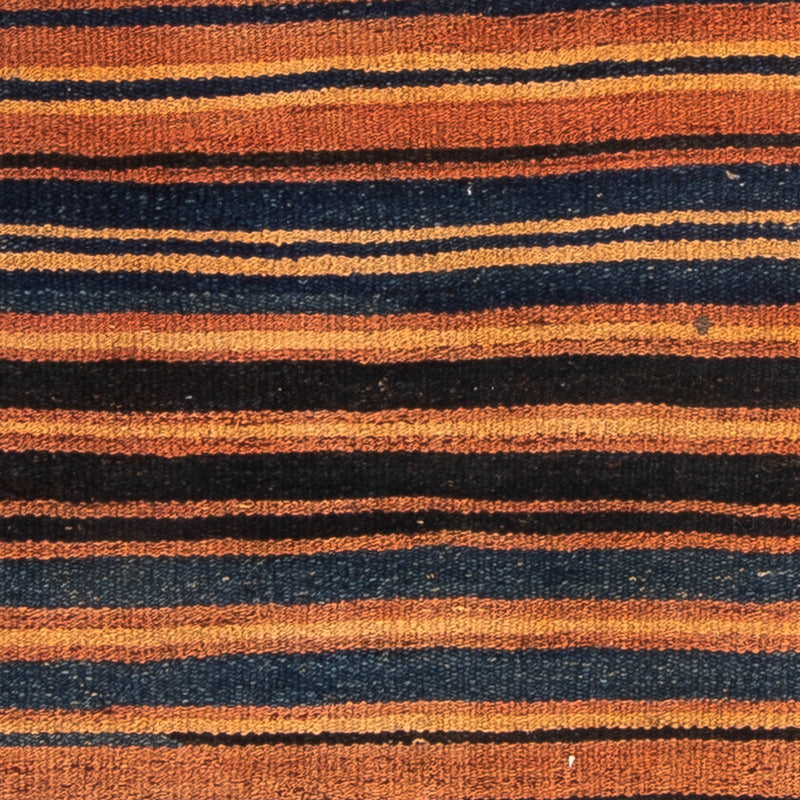 Kelim-tæppe - gammelt - 225 x 150 cm - flerfarvet