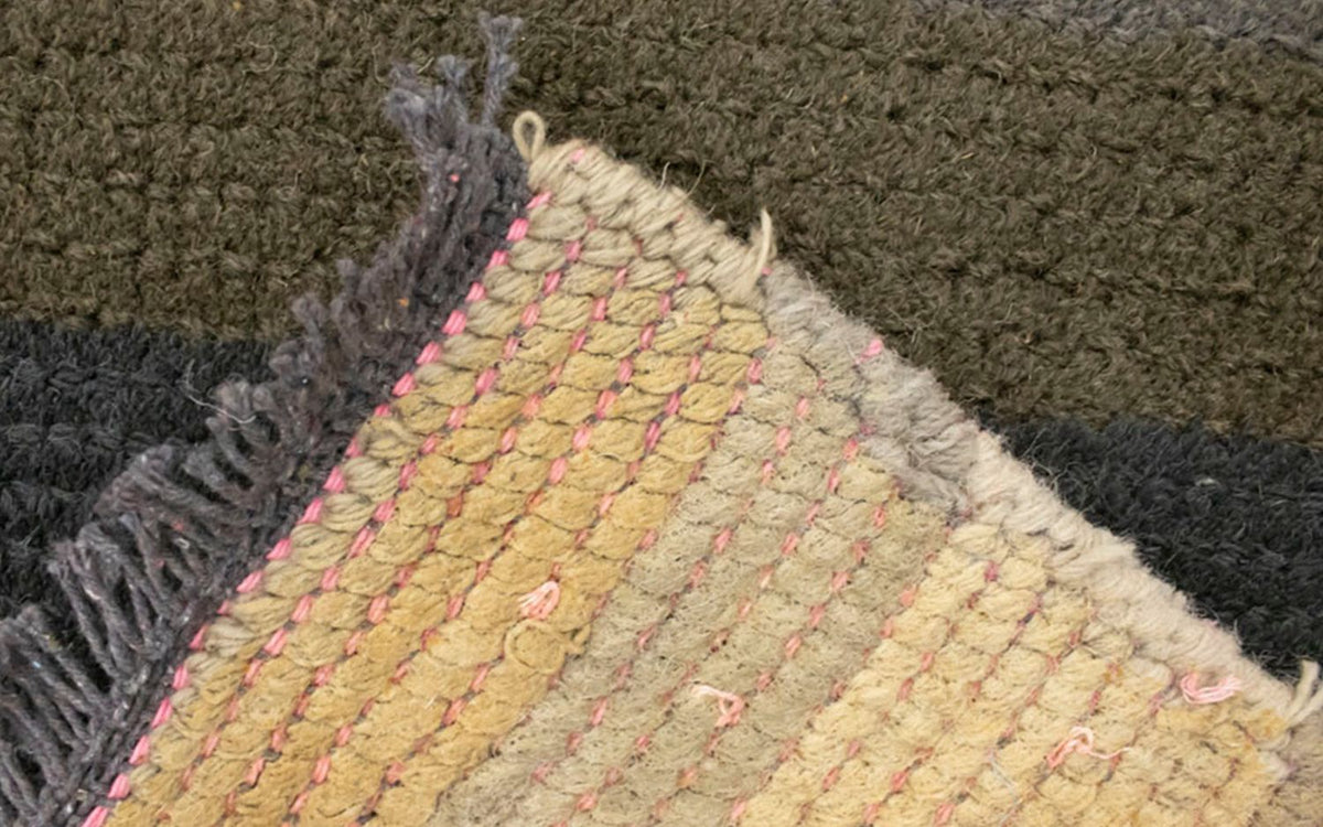 Nepal Tæppe - 140 x 70 cm - flerfarvet