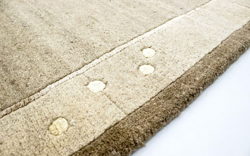 Nepal Tæppe - 187 x 120 cm - natur