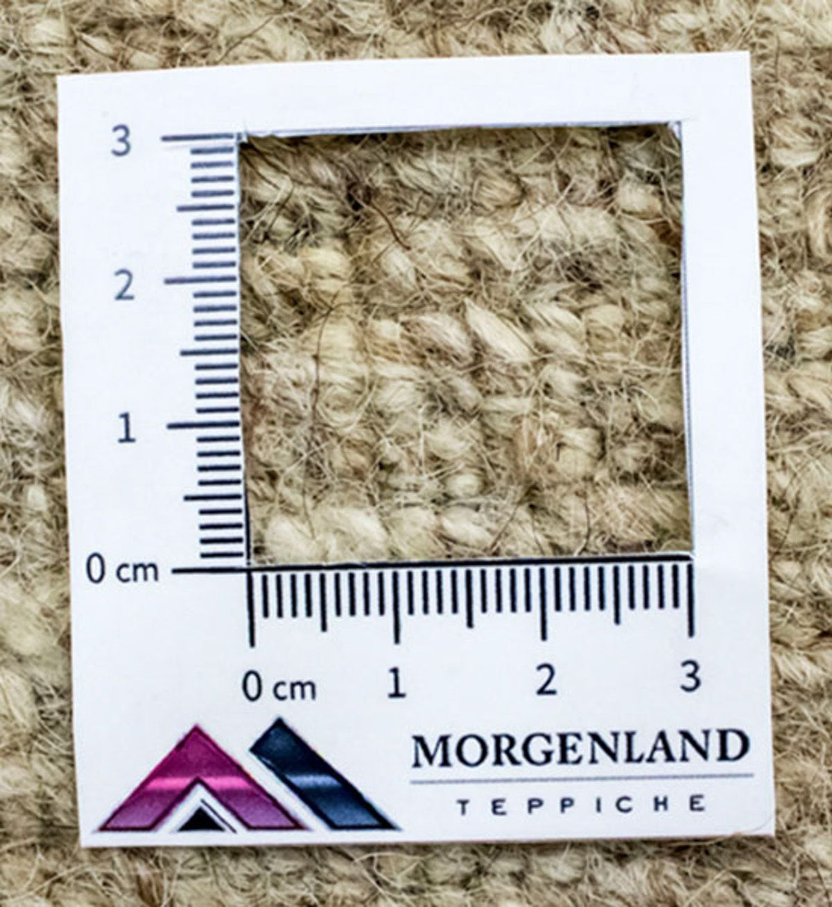 Nepal Tæppe - 187 x 120 cm - natur