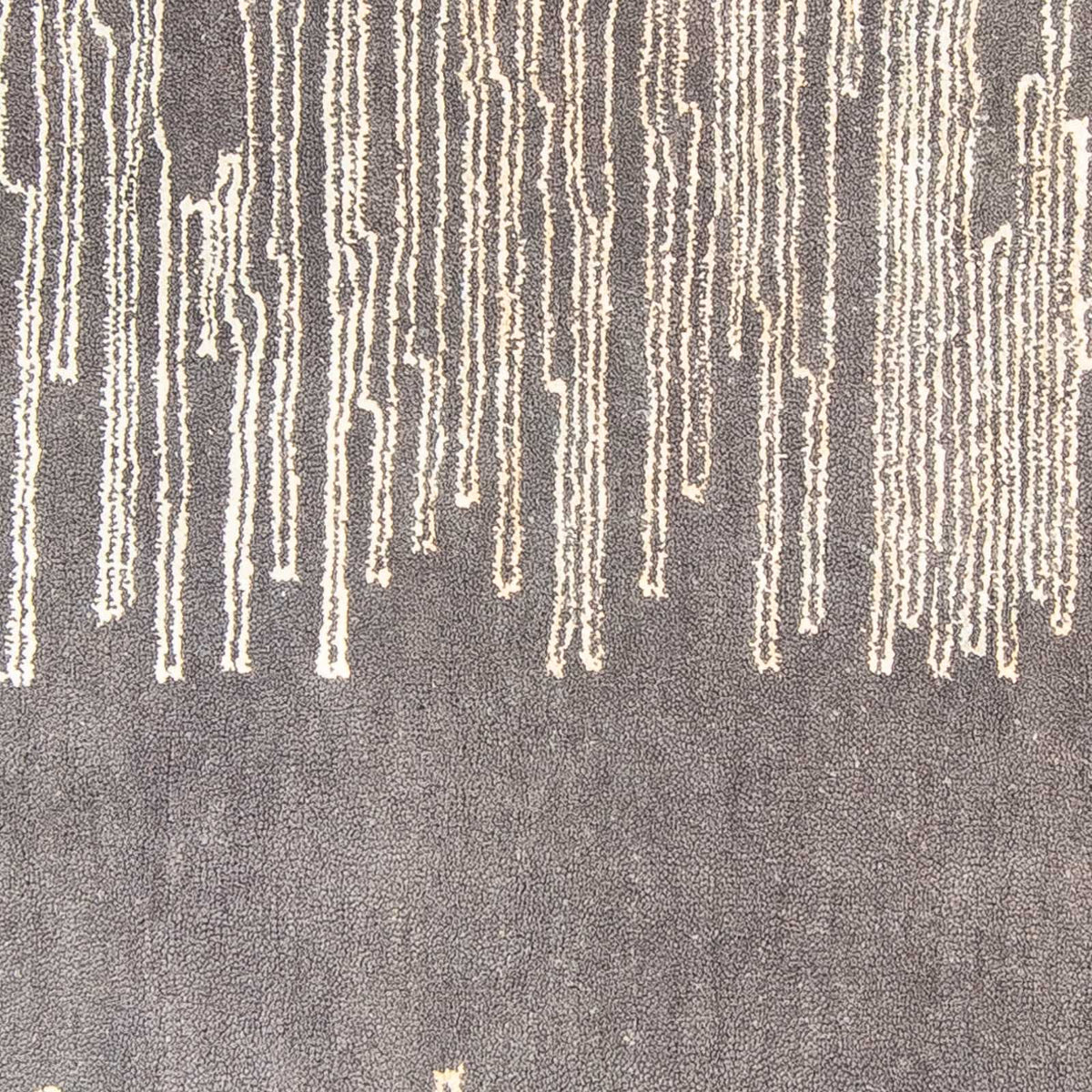 Designer tæppe - 244 x 151 cm - grå
