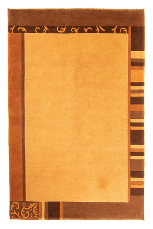 Nepal Tæppe - 194 x 142 cm - brun