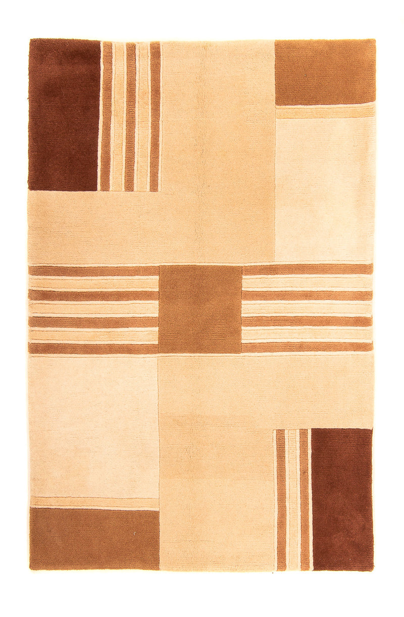 Nepal Tæppe - 200 x 140 cm - beige