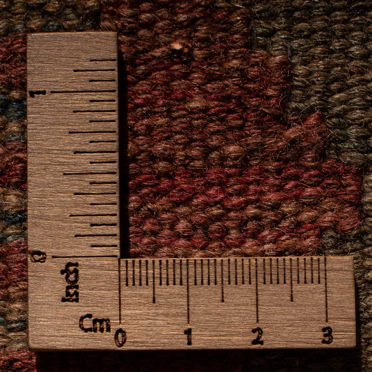 Kelim Carpet - Splash - 125 x 86 cm - brun