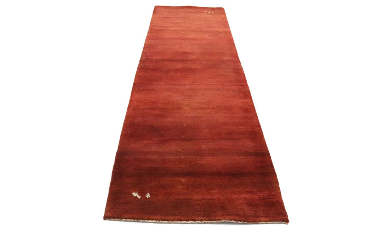 Løber Gabbeh Tæppe - Loribaft Persisk - 280 x 81 cm - brun