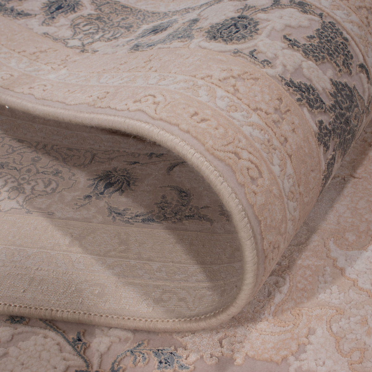 Designer tæppe - 225 x 150 cm - beige