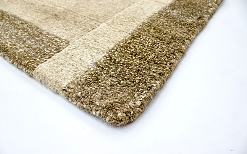 Nepal Tæppe - 180 x 116 cm - natur