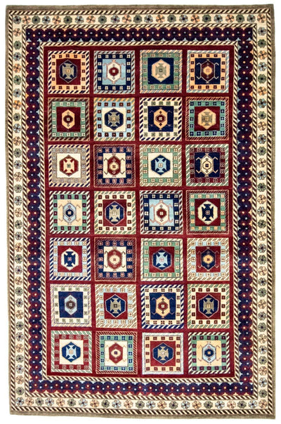 Loribaft Tæppe 197x303cm - Uldtæppe