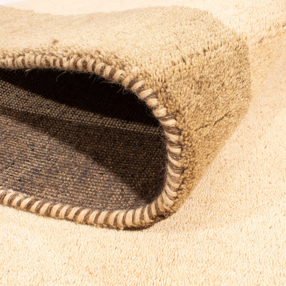 Gabbeh-tæppe - Indus - 202 x 144 cm - beige