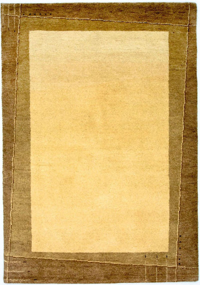 Indo Gabbeh Tæppe 142x202cm - Uldtæppe