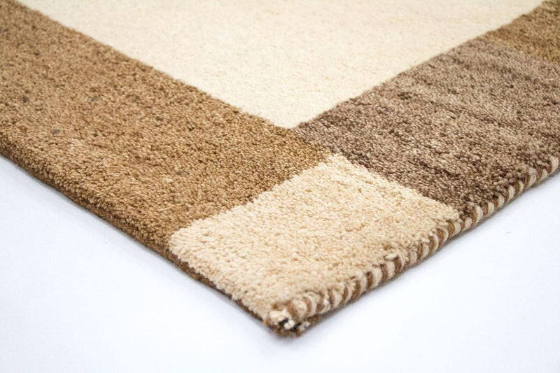 Gabbeh-tæppe - Indus - 196 x 143 cm - beige