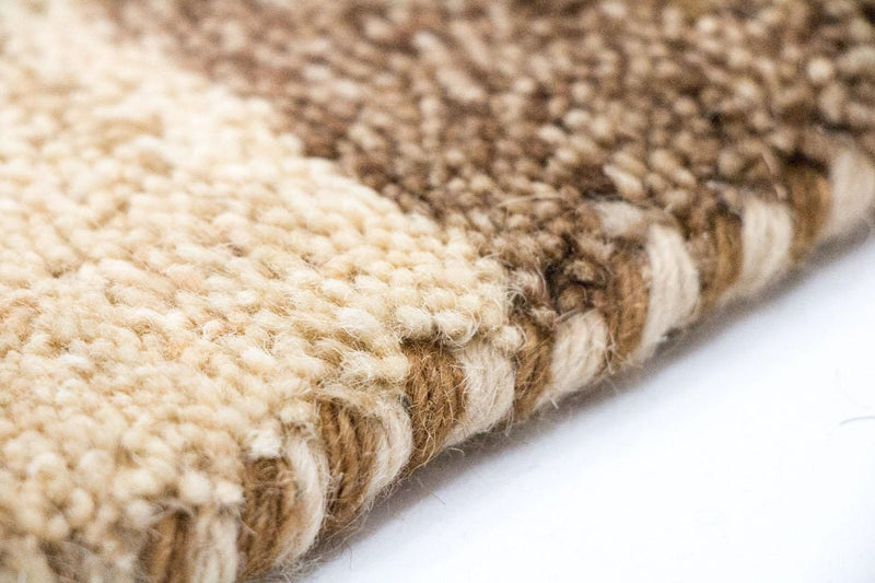 Gabbeh-tæppe - Indus - 196 x 143 cm - beige