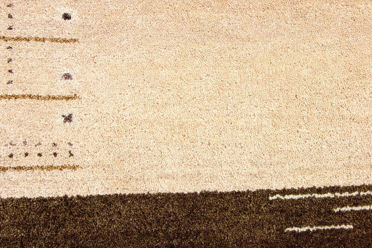 Gabbeh-tæppe - Indus - 160 x 91 cm - beige