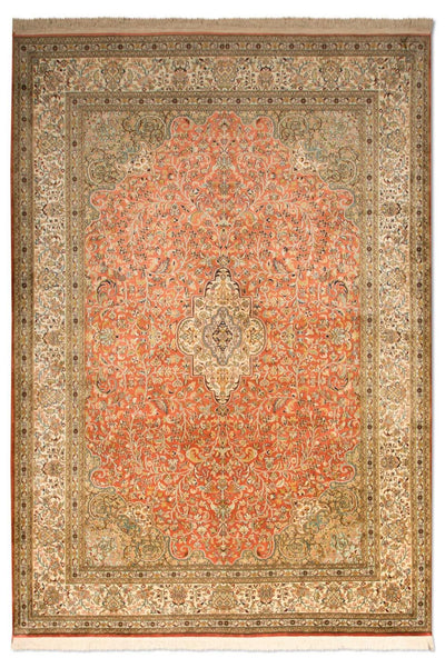 Kashmirsilke Tæppe 168x244cm - Orientalsk tæppe