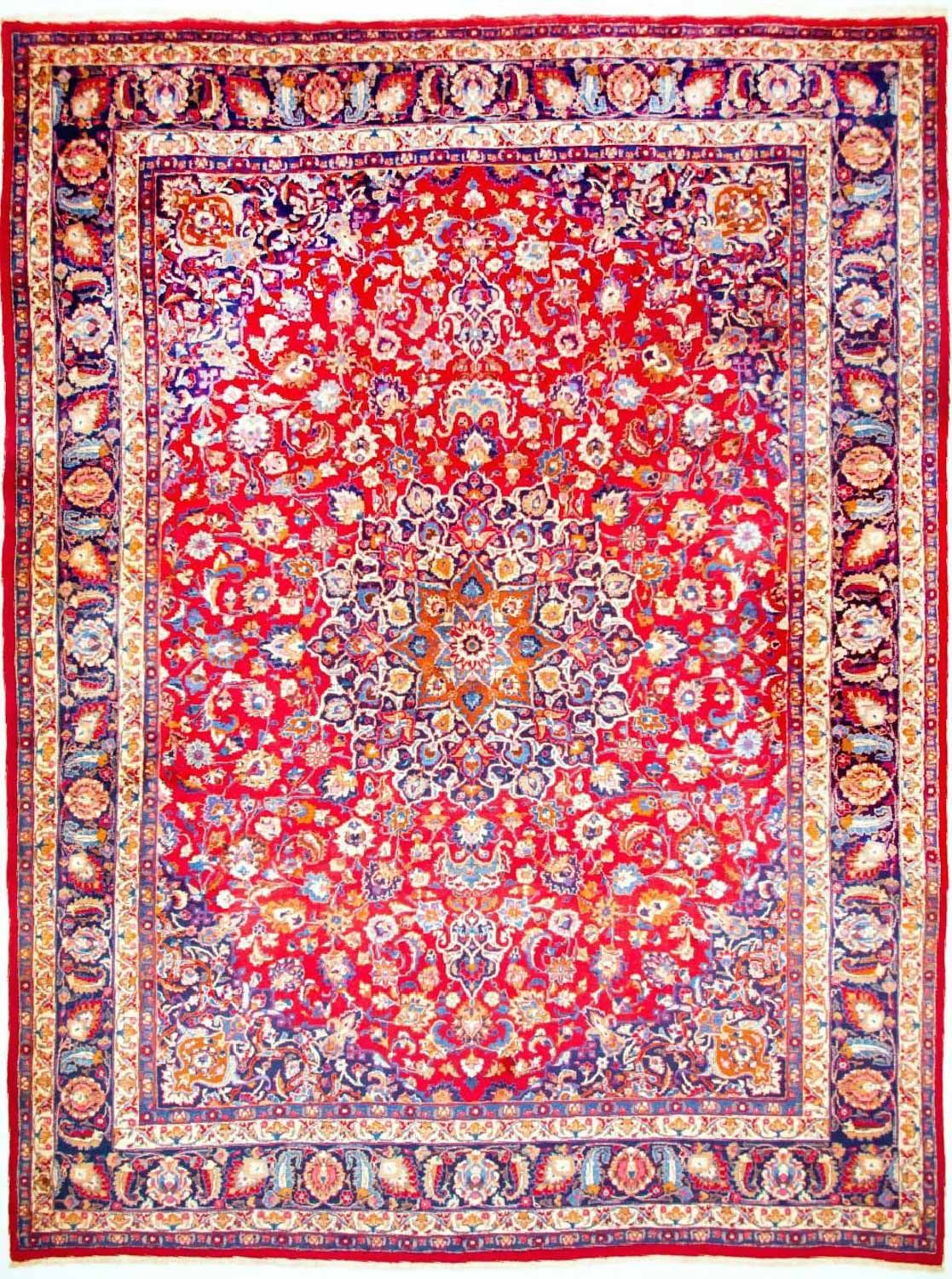 Persisk tæppe - Classic - 396 x 293 cm - rød