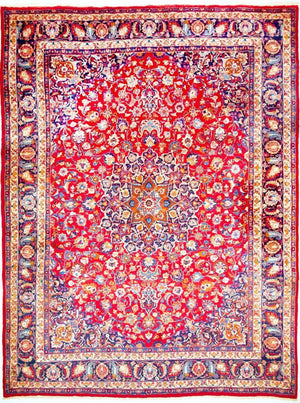 Persisk tæppe - Classic - 396 x 293 cm - rød