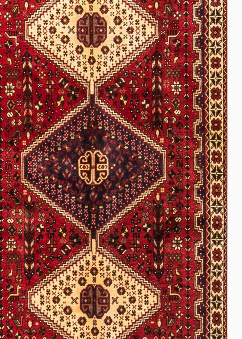 Løber Persisk tæppe - Nomadisk - 288 x 92 cm - rød