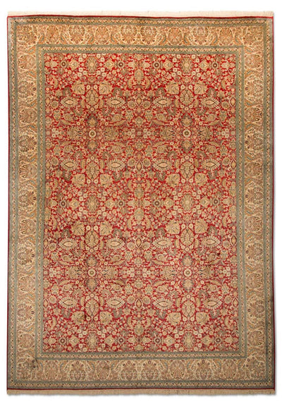 Kashmirsilke Tæppe 211x311cm - Orientalsk tæppe