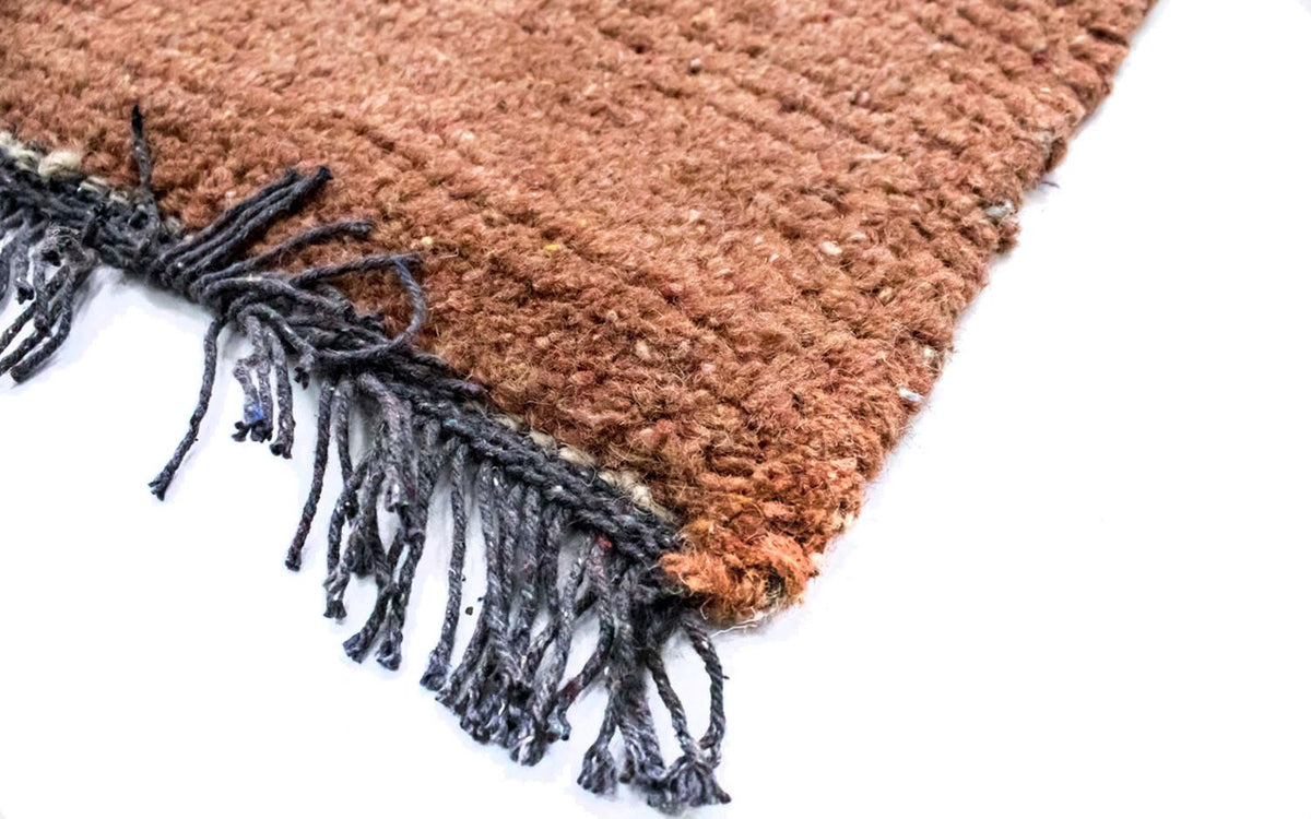 Nepal Tæppe - 140 x 70 cm - brun