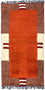 Nepal Tæppe - 140 x 70 cm - flerfarvet