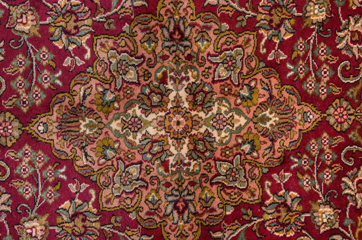 Silketæppe - Kashmir Silk - 218 x 157 cm - rød