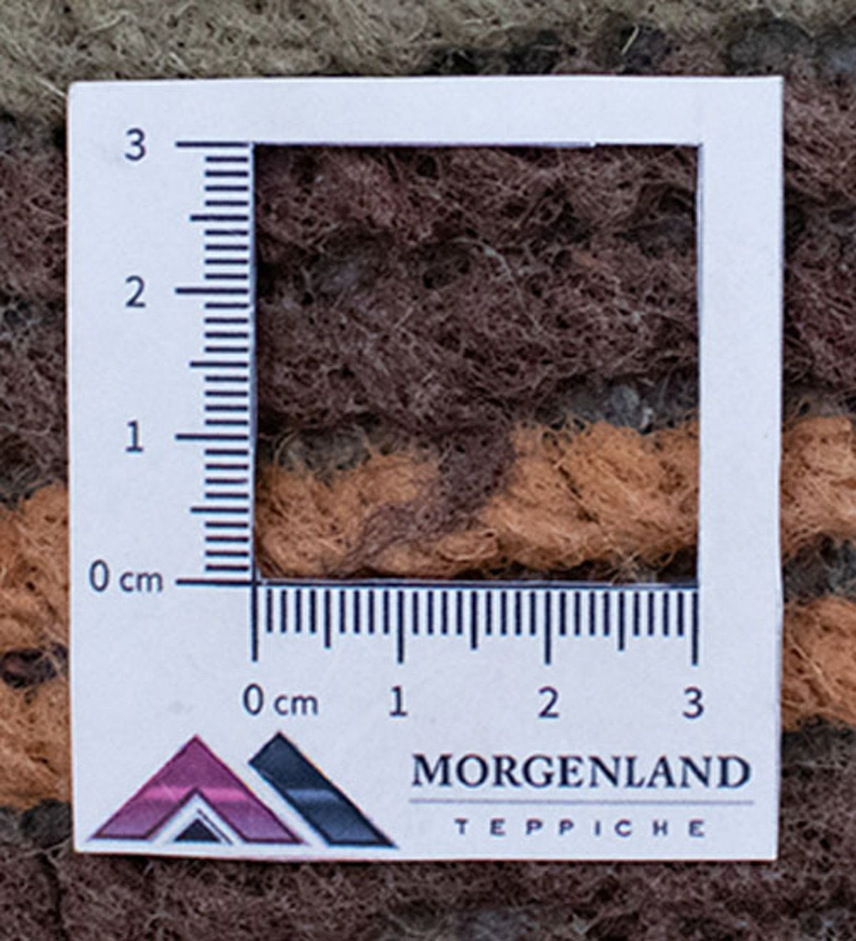 Nepal Tæppe - 140 x 70 cm - brun