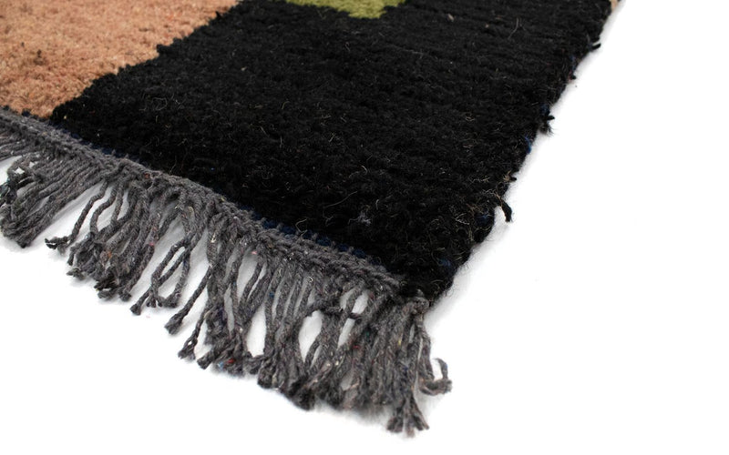 Nepal Tæppe - 140 x 70 cm - grøn