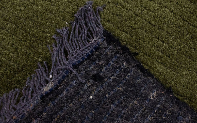 Nepal Tæppe - 140 x 70 cm - grøn