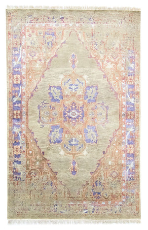 Designer tæppe - 243 x 166 cm - lysegrøn