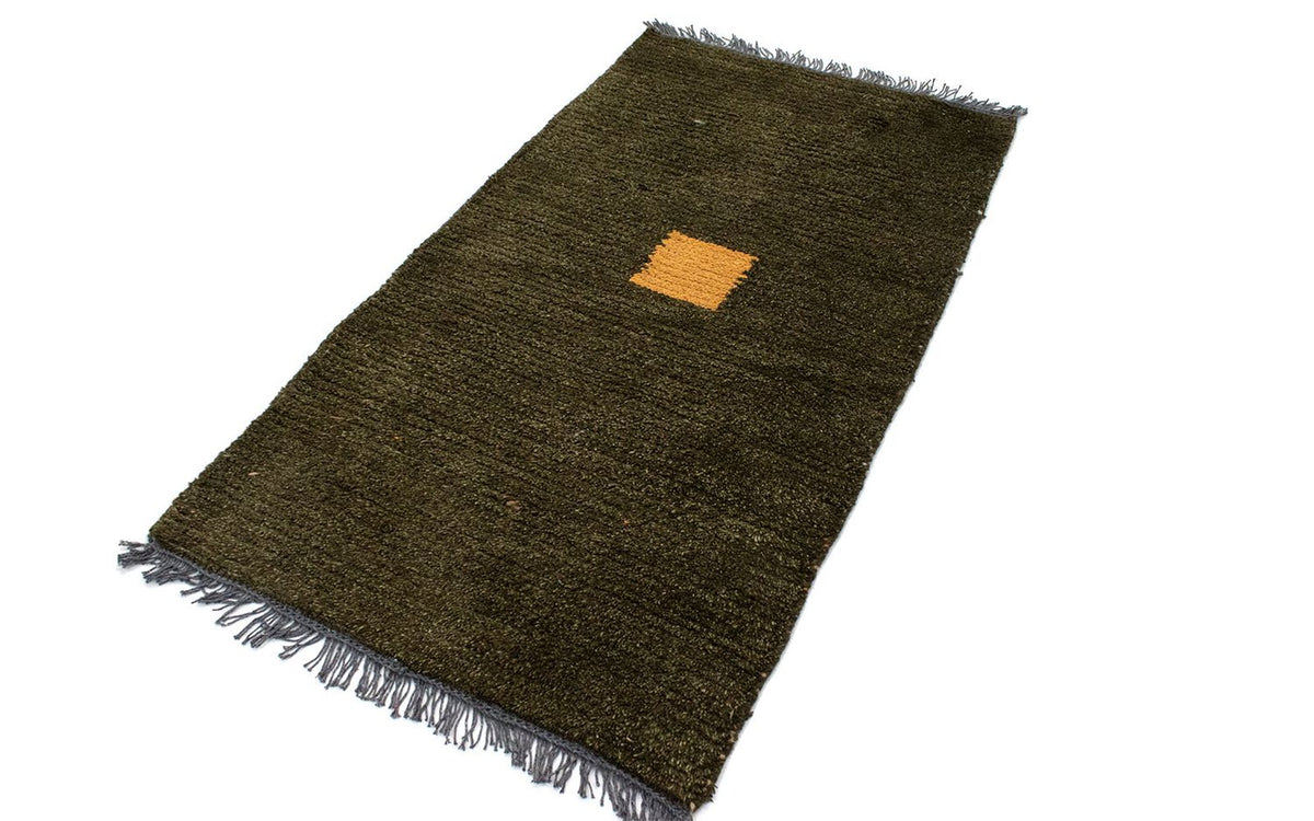 Nepal Tæppe - 140 x 70 cm - mørkegrøn