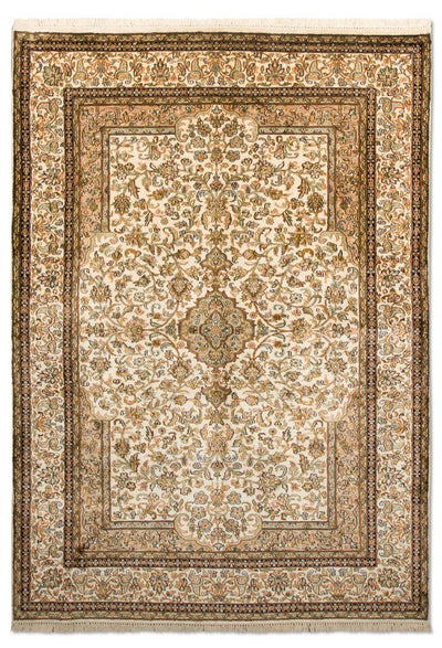 Kashmirsilke Tæppe 126x186cm - Orientalsk tæppe
