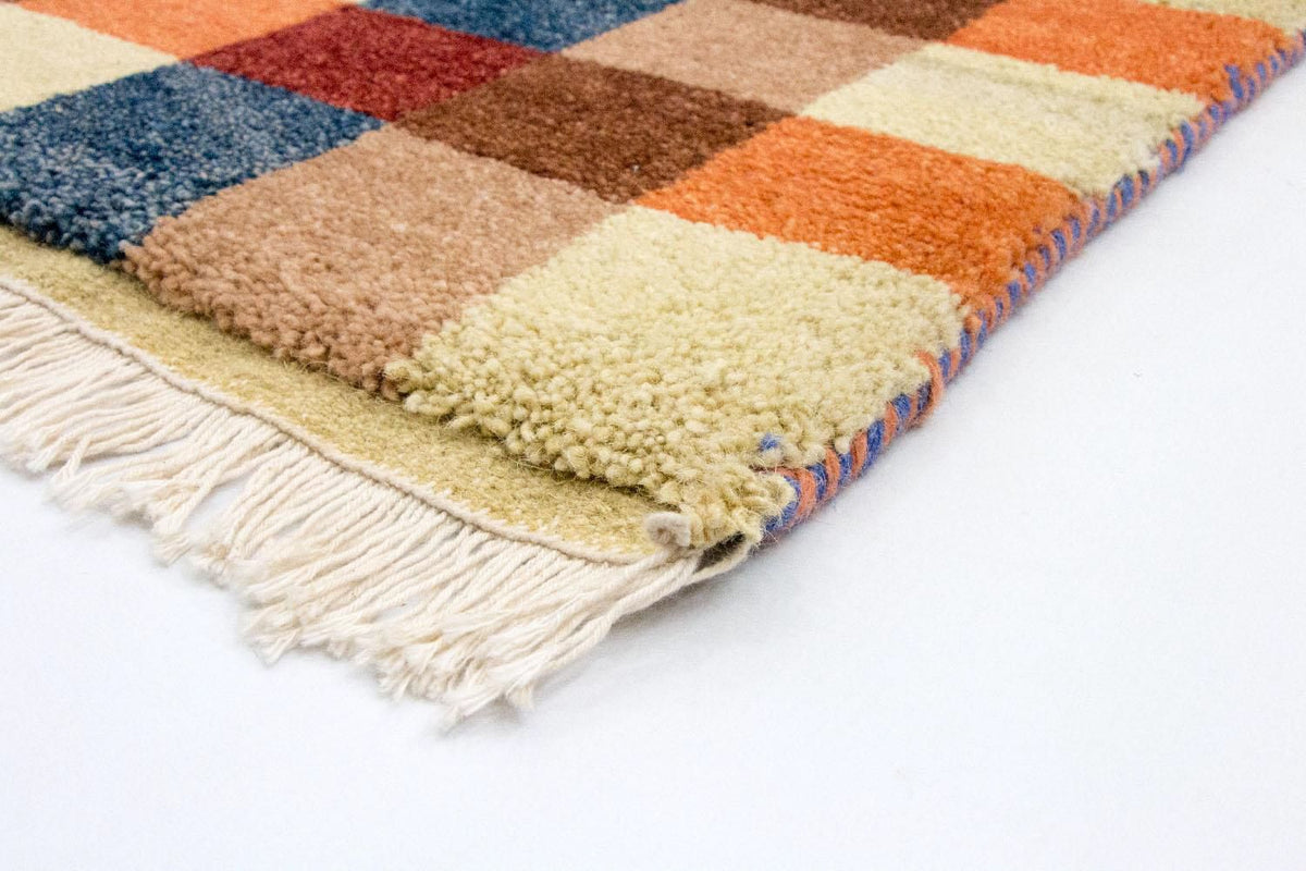 Gabbeh-tæppe - Indus - 160 x 90 cm - farvet