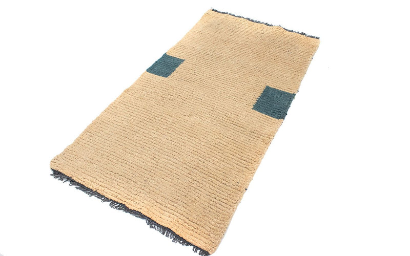 Nepal Tæppe - 140 x 70 cm - beige
