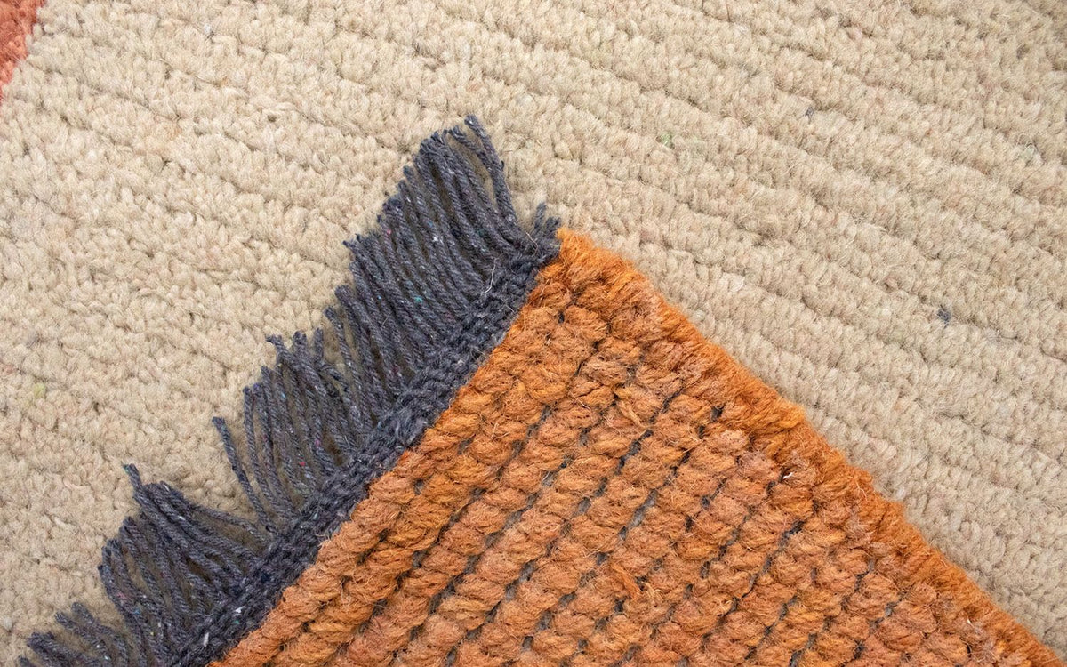 Nepal Tæppe - 140 x 70 cm - beige