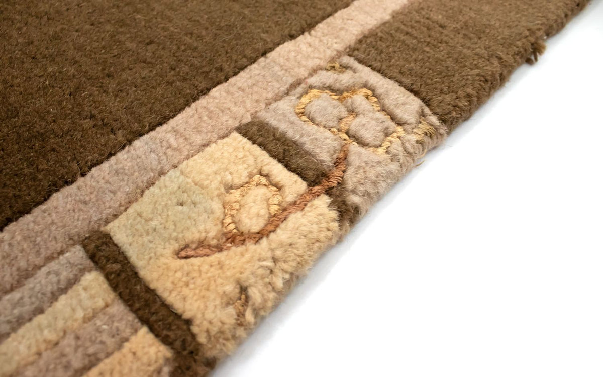 Nepal Tæppe - 140 x 70 cm - brun