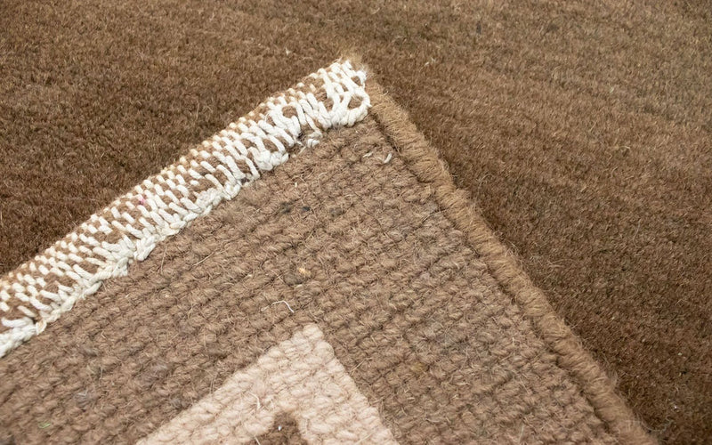 Nepal Tæppe - 140 x 70 cm - brun